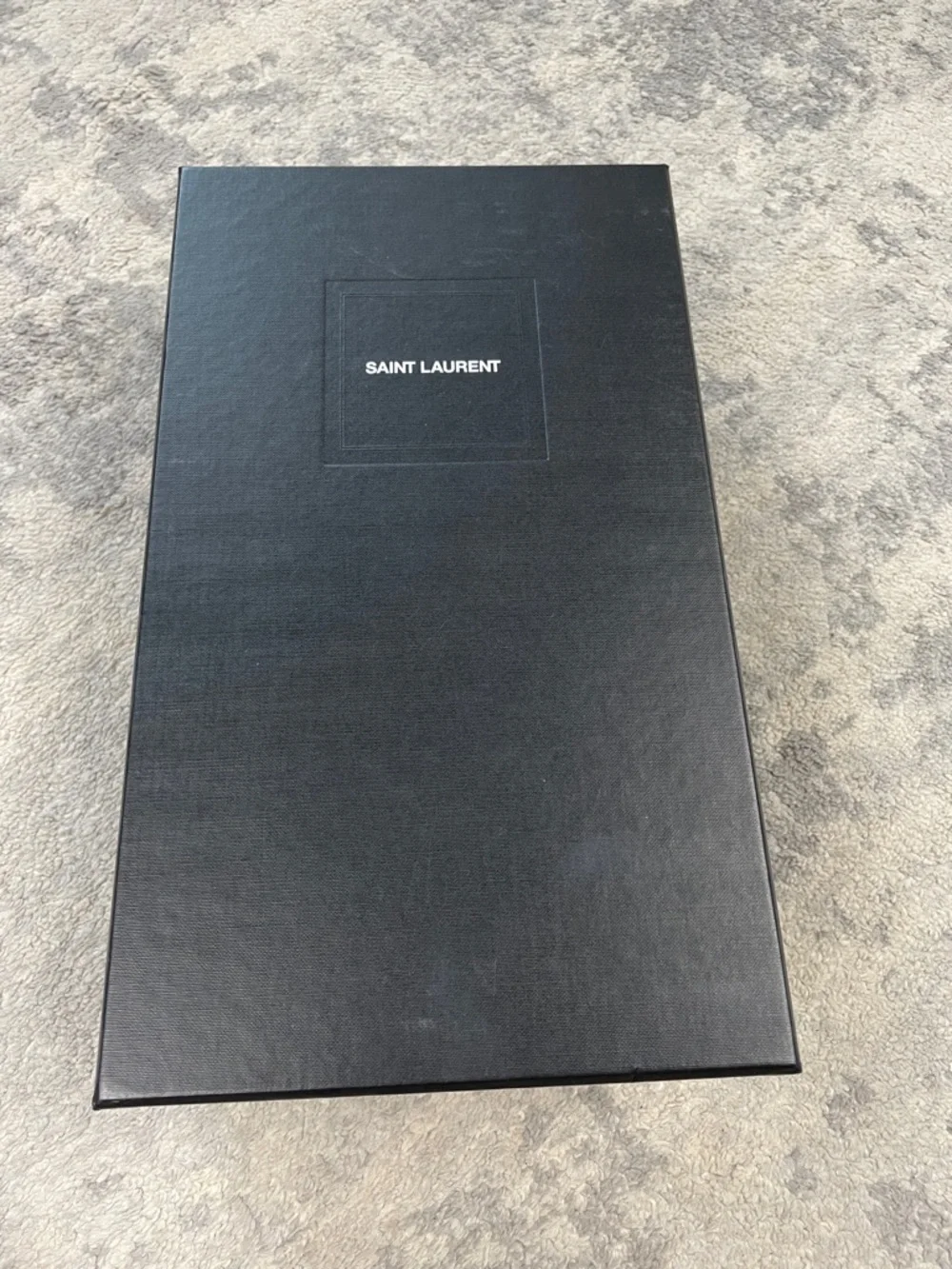NIB Saint Laurent Oxalis Slingback Pumps Leather Mesh Kitten Heel Pointed Toe 40 - Picture 3 of 16